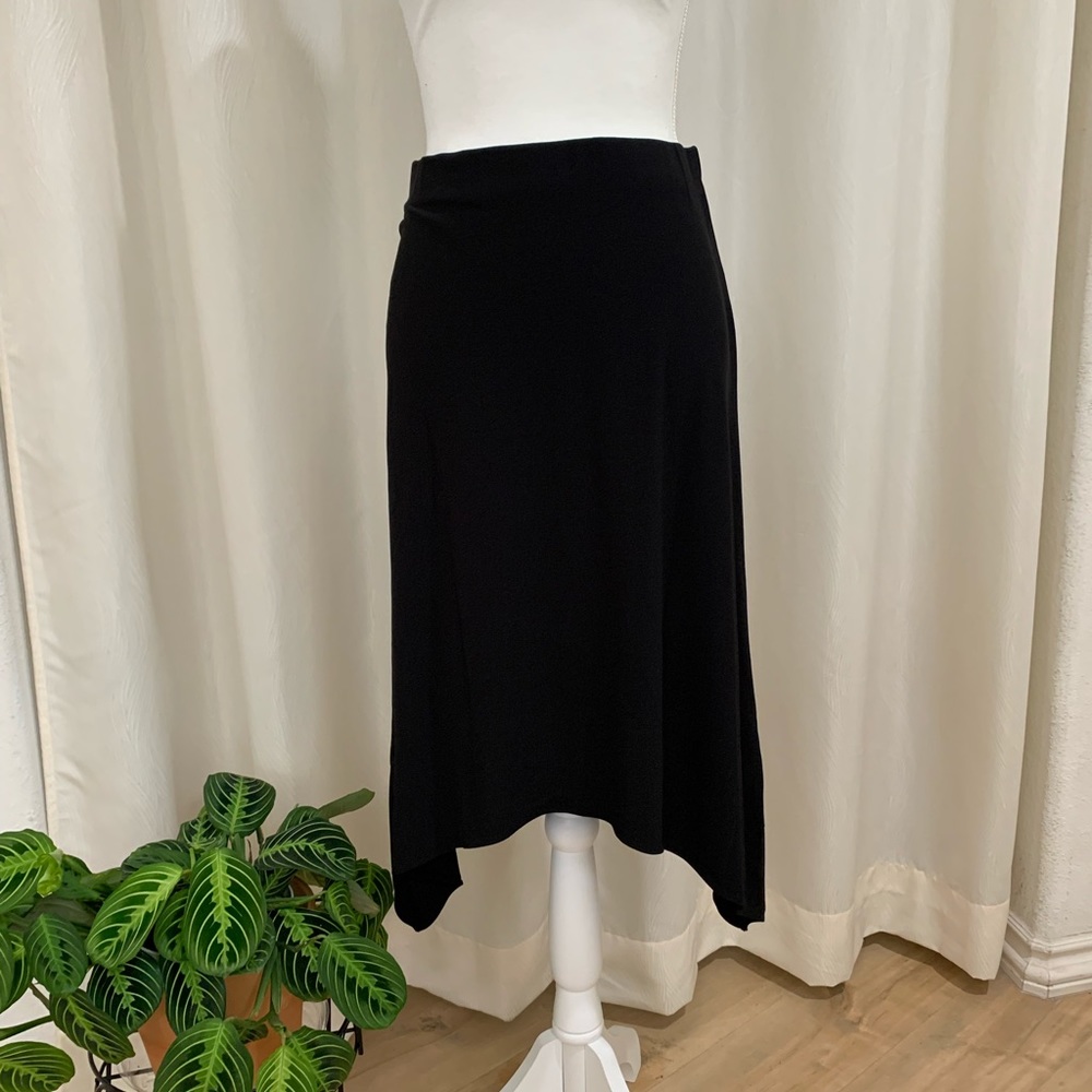 Black Alfani Skirt.  NWT. High Low Style.